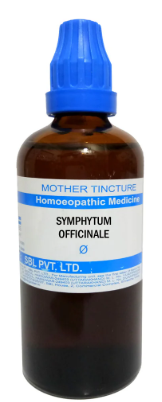 SBL Symphytum Officinale Q 100ml homeopathic mother tincture bottle for joint and tissue support