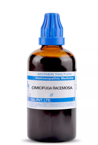 SBL Cimicifuga Racemosa Q 100ml homeopathic mother tincture bottle