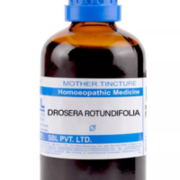 SBL Drosera Rotundifolia Q 100ml homeopathic mother tincture for respiratory and throat support