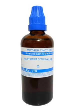 SBL Euphrasia Officinalis Q 100ml homeopathic mother tincture for eye and nasal support