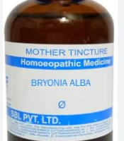 SBL Bryonia Alba Q 100ml homeopathic mother tincture for cold cough and joint pain relief