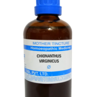 SBL Chionanthus Virginica Q (100ml) – Homeopathic Mother Tincture for Liver Health & Digestive Support
