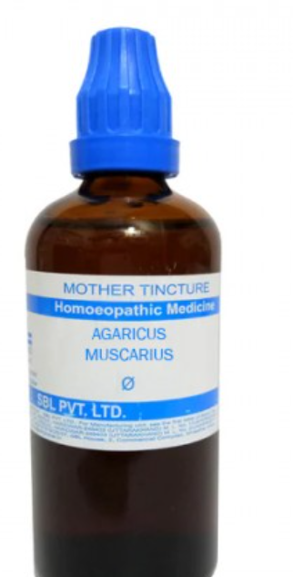 SBL Agaricus Muscarus Q 100ml homeopathic mother tincture for nervous disorders