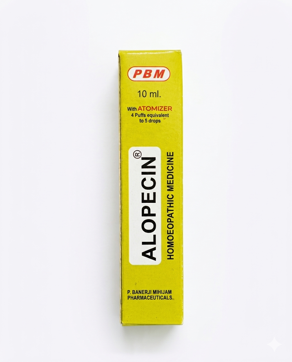 PBM Alopecin Spray for hair fall control and hair regrowth support