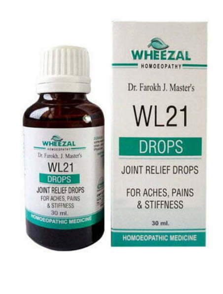 Wheezal WL21 Joint Relief Drops for joint pain relief and mobility support