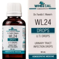 Wheezal WL24 U.T.I. Drops for urinary tract comfort and burning relief support
