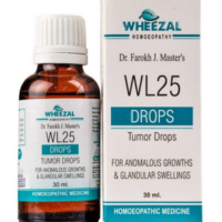 Wheezal WL25 Tumor Drops for tissue health and glandular swelling support