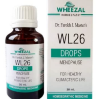 Wheezal WL26 Menopause Drops for menopausal support and hormonal balance