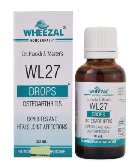 Wheezal WL27 Osteoarthritis Drops for joint pain relief and mobility support