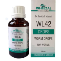 Wheezal WL42 Worm Drops for intestinal worm relief and digestive health support