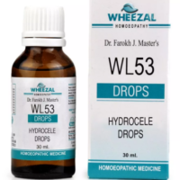 Wheezal WL53 Hydrocele Drops for swelling relief and fluid balance support