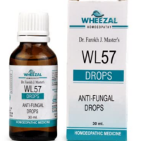 Wheezal WL57 Anti-Fungal Drops for fungal infection relief and skin health support