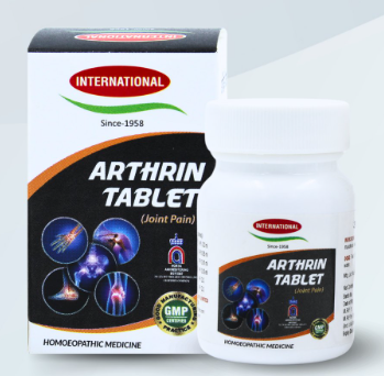 International Arthrin Tablets for joint and muscle pain relief support