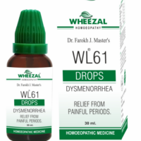 Wheezal WL61 Drops for menstrual health and female reproductive support
