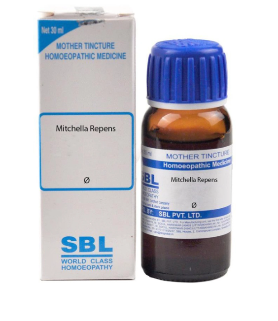SBL Mitchella Repens Mother Tincture Q for urinary and female health support