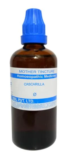 SBL Cascarilla Mother Tincture Q for digestive support and bowel health