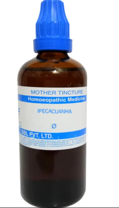 SBL Ipecacuanha Mother Tincture Q for nausea and vomiting relief