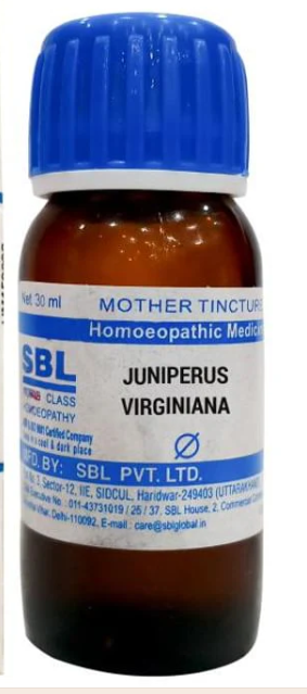 SBL Juniperus Virginiana Mother Tincture Q for women’s health and nervous support