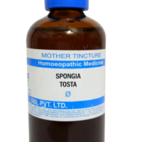 SBL Spongia Tosta Mother Tincture Q for respiratory and thyroid support