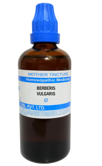 SBL Berberis Vulgaris Mother Tincture Q for kidney stone relief and urinary support