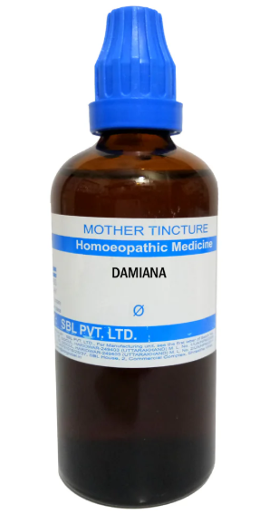 SBL Damiana Mother Tincture Q for energy and digestive support