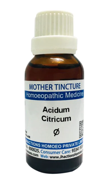 SBL Acidum Citricum Q 100 ml for digestive and joint support