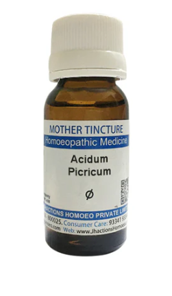 SBL Acidum Picricum Q 100 ml for mental fatigue and energy support