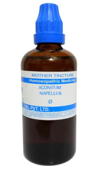 SBL Aconitum Napellus Q 100 ml for anxiety and respiratory support