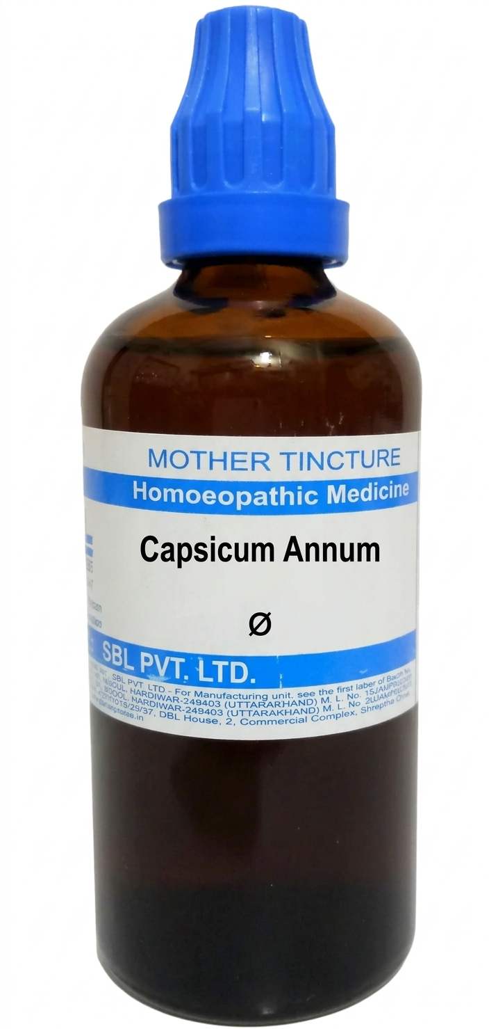 SBL Capsicum Annuum Q 100 ml for throat and digestive support