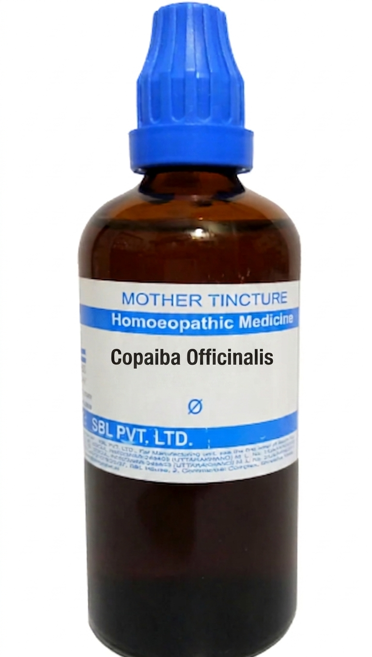 SBL Copaiba Officinalis Q 100 ml for respiratory, digestive, and skin support