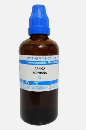 SBL Arnica Montana Q 100 ml for injury and pain relief