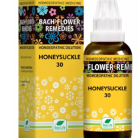 New Life Bach Flower Honeysuckle 30 ml for emotional balance and letting go of past