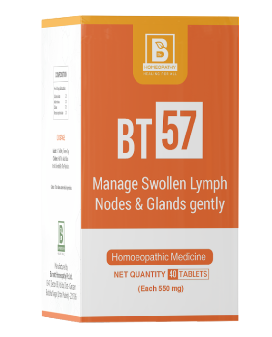 Burnett BT57 Swollen Lymph Nodes Tablets for gland swelling and immune support