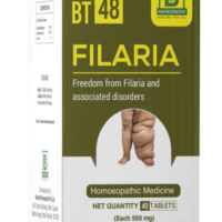 Burnett BT48 Filaria Tablets for lymphatic swelling and venous support