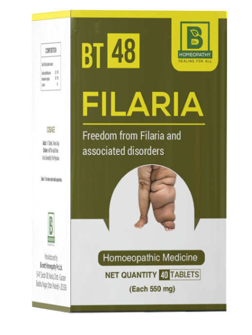 Burnett BT48 Filaria Tablets for lymphatic swelling and venous support