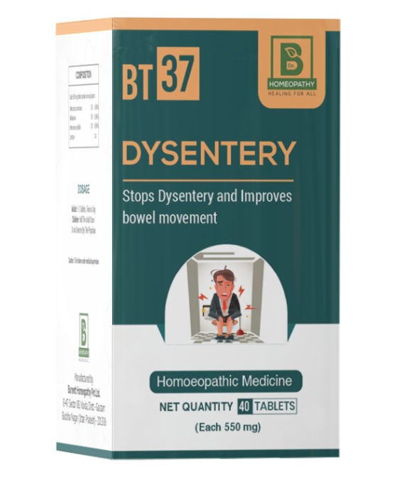 Burnett BT37 Dysentery Tablets for loose motions and bowel support