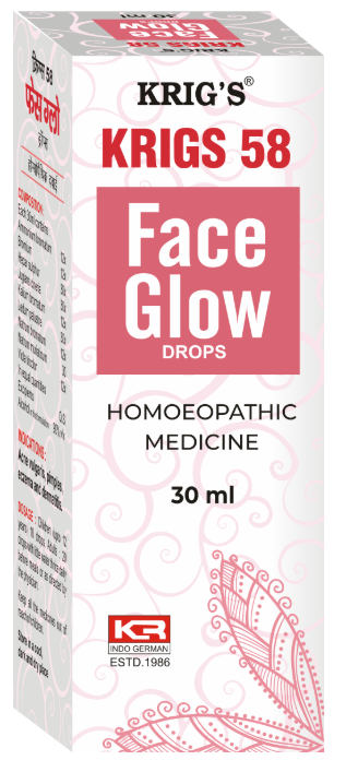 Krigs 58 Face Glow Drops for acne, pimples and glowing skin