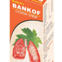 Radient BANK OF COUGH Syrup for dry cough, bronchial comfort, and respiratory wellness support