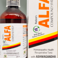 Radient ALFA Compound Sugar Free Syrup for energy, stamina, mental wellness and overall vitality support