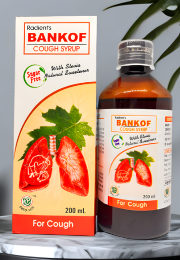 Radient BANKOF Sugar Free Cough Syrup – Homeopathic Respiratory Support