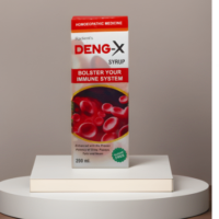 Radient DENG-X Sugar Free Syrup for immune support, seasonal wellness and daily vitality