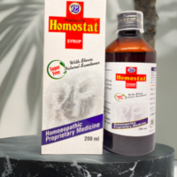 Radient HOMOSTAT Sugar Free Syrup for bleeding piles, heavy menstrual bleeding and nosebleeds