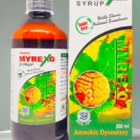 Radient MYREXO Sugar Free Syrup for dysentery, colitis, loose stools and digestive health