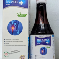 Radient REHUMEX ADVANCE PLUS SYRUP for joint pain, arthritis, back pain, muscle stiffness and mobility support