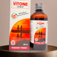 Radient VITONE Sugar Free Syrup for stamina, energy and vitality support