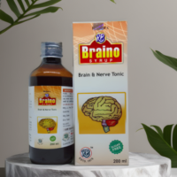 Radient BRAINO Sugar Free Syrup for memory, focus, stress and brain health support
