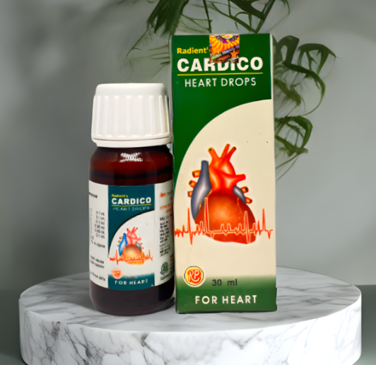Radient CARDICO Drops for heart health, circulation and palpitations support