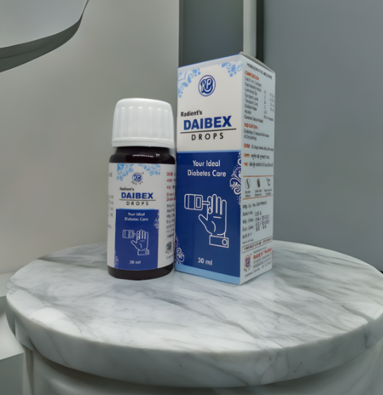 Radient DIABEX Drops for blood sugar management, metabolic wellness and diabetes support