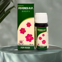Radient FEVEREX-R.P. Drops for fever support, chills, body aches and immune wellness