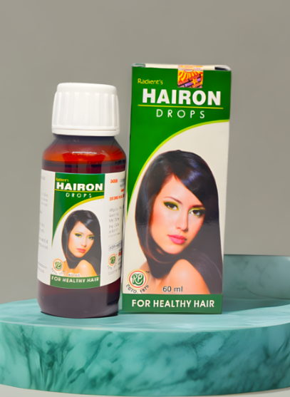Radient HAIRON Drops for healthy hair growth, hair fall control and scalp wellness